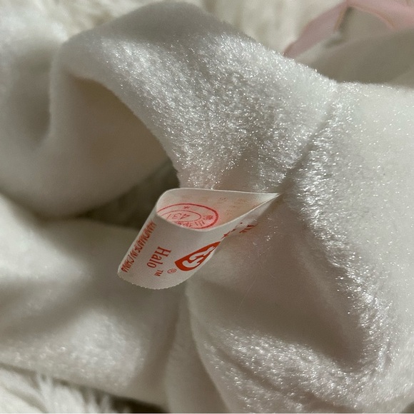 Ty Beanie Babies ‘Halo’ Bear MWMT - Picture 3 of 6